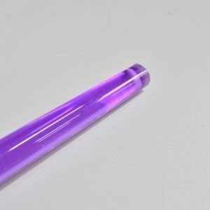 Tige plexiglas violet clair