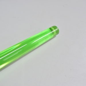 Tige plexiglas vert.