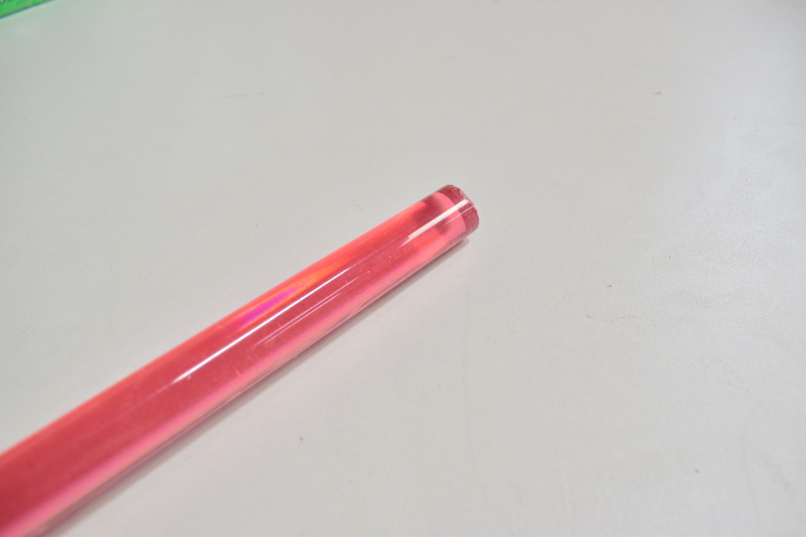 Tige plexiglas rose