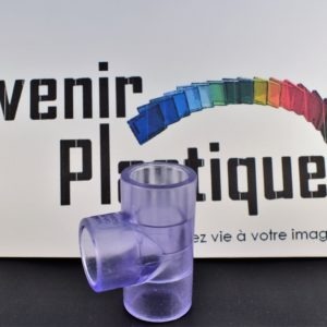 T en pvc transparent.